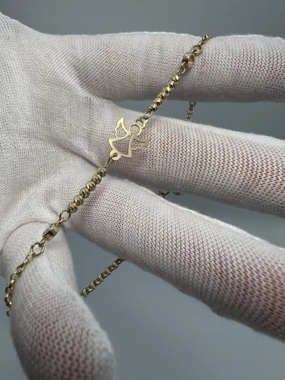 zlota-bransoletka-z-deugiej-reki-bransoletka-ze-zlota-z-aniolem-i-kuleczkami-gold-jubiler-second-hand-gold-odnowiona-zlota-bizuteria-zlotnik-zloto-585-prawdziwe-zloto-1.jpg