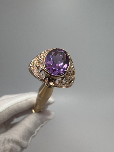second-hand-gold-jubiler-zloto-585-bizuteria-odnowiona-z-drugiej-reki-wyjatkowa-najlepsza-cena-zloty-pierscionek-prl-dawna-bizuteria-z-fioletowym-kamieniem-rozmiar-16-5.jpg