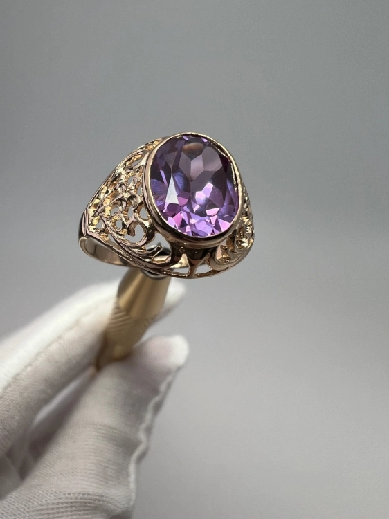 second-hand-gold-jubiler-zloto-585-bizuteria-odnowiona-z-drugiej-reki-wyjatkowa-najlepsza-cena-zloty-pierscionek-prl-dawna-bizuteria-z-fioletowym-kamieniem-rozmiar-16-7.jpg
